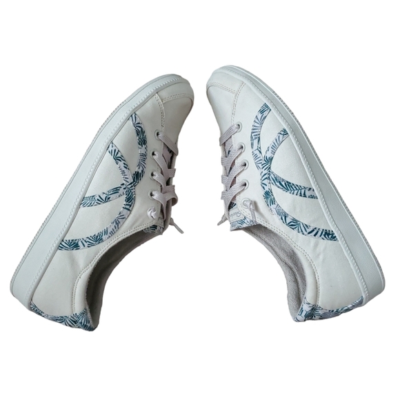 Skechers Madison Ave Tropic Topic Women’s US 9 Memory Foam Slip On Sneaker Beige - Picture 4 of 11